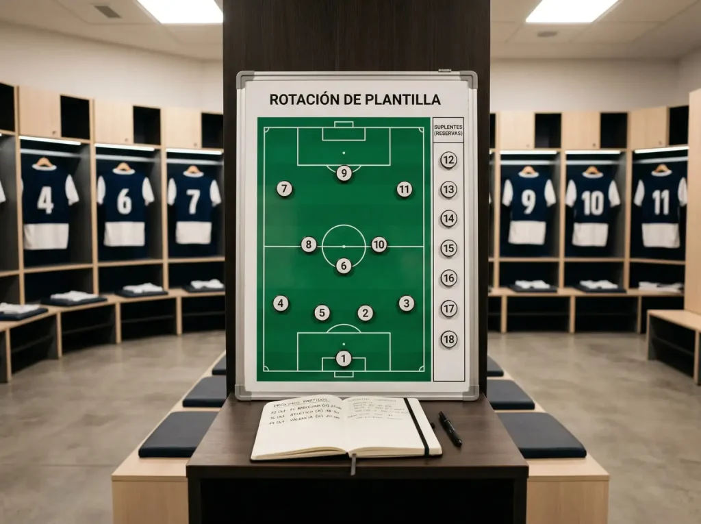 Rotaciones de plantillas y gestión de jugadores en la Europa League